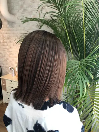 ミディアム 髪質改善 MAKIのヘアスタイル
