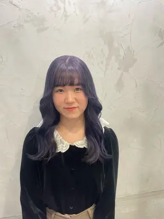 ロング カラー MaisonHALU さくらのヘアスタイル