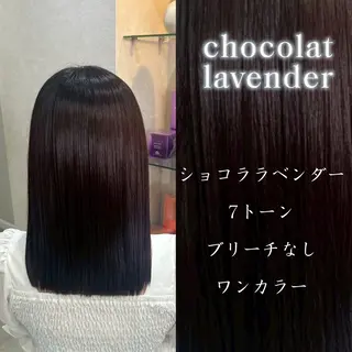 ミディアム 斉藤 結のヘアスタイル