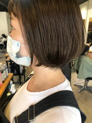 ショート yoyo所属・ショートカット🍃 髪質改善✨岡元瑞貴のヘアスタイル