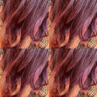 ミディアム カラー Minami. 🩵 再現性特化ヘアのヘアスタイル