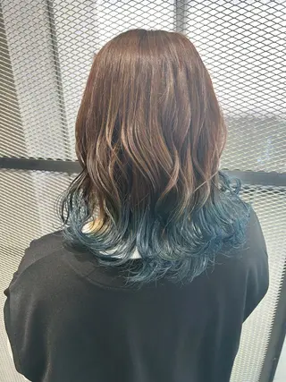 ミディアム カラー 平畑 直将のヘアスタイル