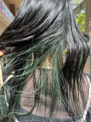 カラー rukia : パーマモデル様大募集のヘアスタイル