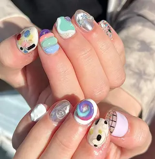 ネイル para ☀︎ sol by BECK所属・Para Sol nail　Maoのネイルデザイン