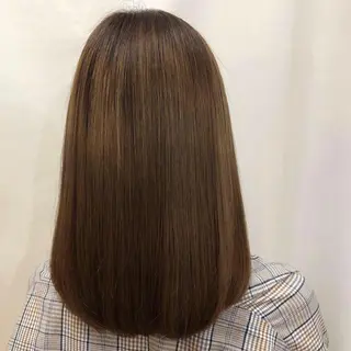 セミロング 佐藤 花帆のヘアスタイル