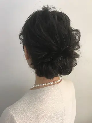 セミロング カラー ヘアアレンジ ショートボブ💗 ヤマネシオリのヘアスタイル