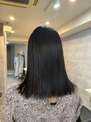 ミディアム カラー BEL所属・三池 ブルノのヘアスタイル