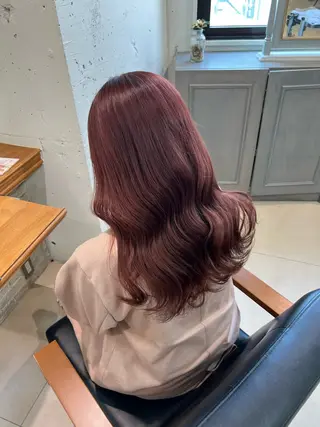 ロング カラー パーマ ヘアアレンジ charme【 シャルム 】所属・ボブ/レイヤー/ nanamiのヘアスタイル