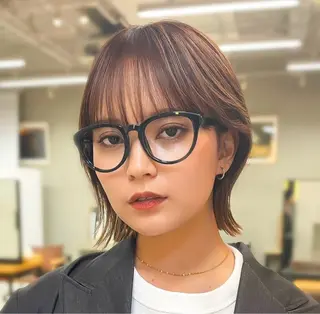 ショート カラー mee.表参道所属・ボブ/ショート /パーマ/shinのヘアスタイル