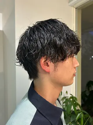 メンズ Rune shimizu所属・Rune 横田 椿のヘアスタイル