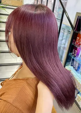 カラー 艶髪カラー🫧 髪質改善🪽萩原のヘアスタイル