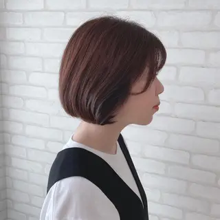 ショート カラー abilita AZUSAのヘアスタイル