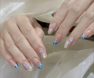 ネイル By moonネイル 🌷ワンホン/韓国風のネイルデザイン