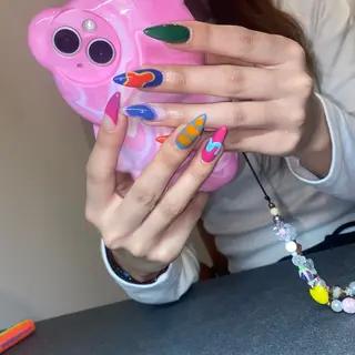 ネイル la vie  Luire所属・la vie Luire ｱｽｶのネイルデザイン