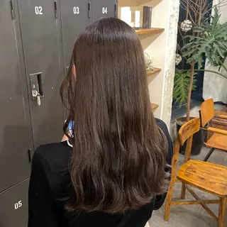 セミロング カラー theBRIDGE/ 神谷ゆうなのヘアスタイル