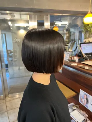 ショート 土田かほ/本日🈳 透明感カラー🍃のヘアスタイル