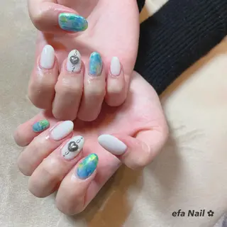 ネイル efa's  EyeNail-おもろまち-所属・efa Nail 🌺Okinawaのネイルデザイン