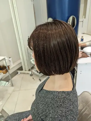 ミディアム 髪質改善 カミムラのヘアスタイル