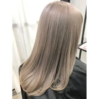 セミロング Ryo ／透明感カラーのヘアスタイル