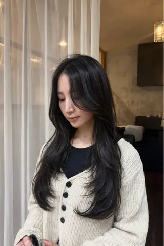 ロング SEA A KA所属・木村 心海☆明石のヘアスタイル