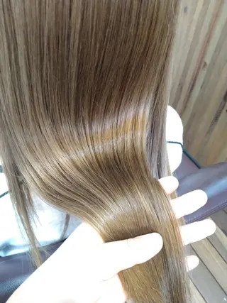 ロング アイブロウ◎ rista藤岡佳世のヘアスタイル