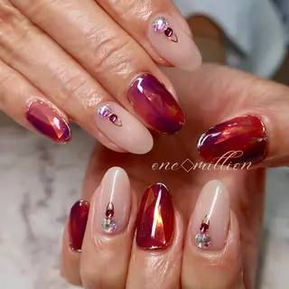 ネイル nail salon ワンミリオンのネイルデザイン