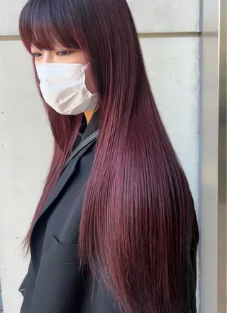 ロング カラー 名古屋美容室 Sopiリナのヘアスタイル