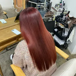 ロング カラー 透明感ワンカラー梅田 ダブルカラー/川上のヘアスタイル