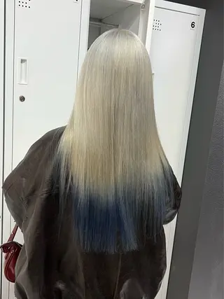 ロング カラー 心斎橋/カラーモデル /Amiruのヘアスタイル