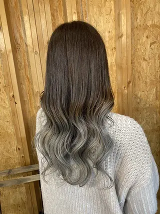 セミロング 💕モテベージュ 🧡NANAKO🧡のヘアスタイル