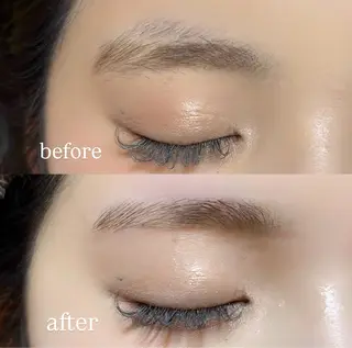 アイブロウ meguru／マツパ ／マツエク／束感のマツエク・マツパデザイン