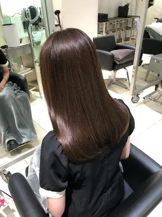 ロング Lond  vallee 渋谷店所属・髪質改善/縮毛矯正 /艶カラー/瑞月🌙のヘアスタイル