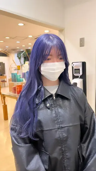 ロング カラー 💠つたふうか/ 韓国/メンズヘア💠のヘアスタイル