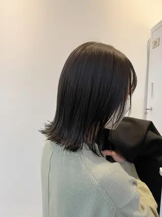 ミディアム カラー AMNESIA三軒茶屋所属・おがわ ともひさのヘアスタイル