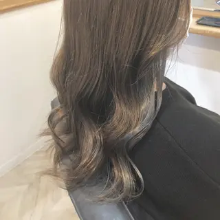 ミディアム PACE所属・ayumi ／透明感カラーのヘアスタイル