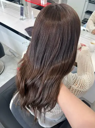 ロング カラー みう/仙台/暖色/ 艶髪/顔周りカット/のヘアスタイル