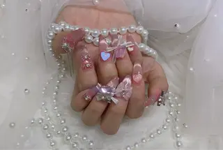 ネイル ETERNA Nail 銀座店【パラジェル/フィルイン/チップ長さだし/マグネット/ニュアンス】所属・ア カリのネイルデザイン