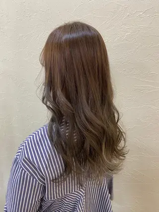 ロング カラー ENIF ヤマグチアツコのヘアスタイル