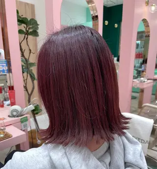 ミディアム カラー 中西 樹人のヘアスタイル