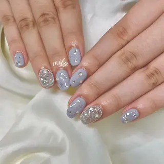 ネイル mily_harajuku所属・韓国ネイル☁️ haruna🌛のネイルデザイン