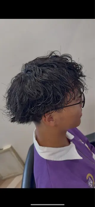 パーマ メンズ 剣持 快吏ARISE✂️のヘアスタイル