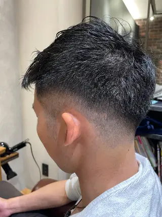 ショート メンズ 空iro所属・三田 義哉のヘアスタイル