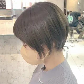ショート カラー 髪質改善トリート メント/川田のヘアスタイル