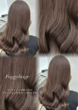 ロング カラー 🍓韓国ヘア レイヤ ーカット🍓笠原 葵のヘアスタイル