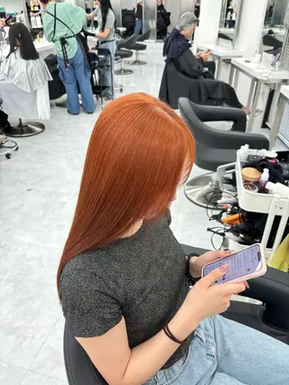 ロング カラー 🫧韓国風透明感 ヘア🫧towaのヘアスタイル