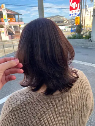 ロング カラー Ra-Ffichi by siun所属・宮田海聖 ナチュラル/美髪のヘアスタイル