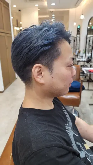 カラー ショート Men's救世主 店長施術のヘアスタイル