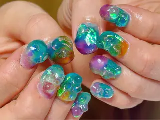 ネイル Nail Atelier IamI所属・アイアムアイ 大村磨衣のネイルデザイン