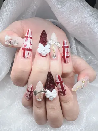ネイル Lee Nails チップ長さだし専門店のネイルデザイン