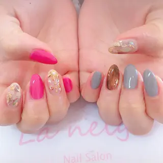 ネイル La neige* yuki 🥯🍑のネイルデザイン